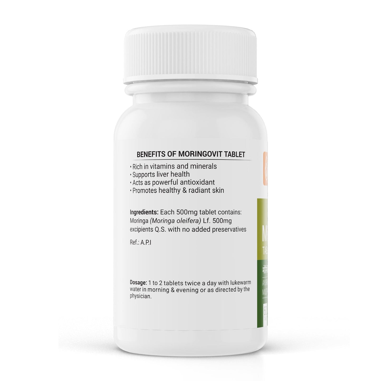 Krishna'S Herbal & Ayurveda Moringovit Tablets | Swadesiicart