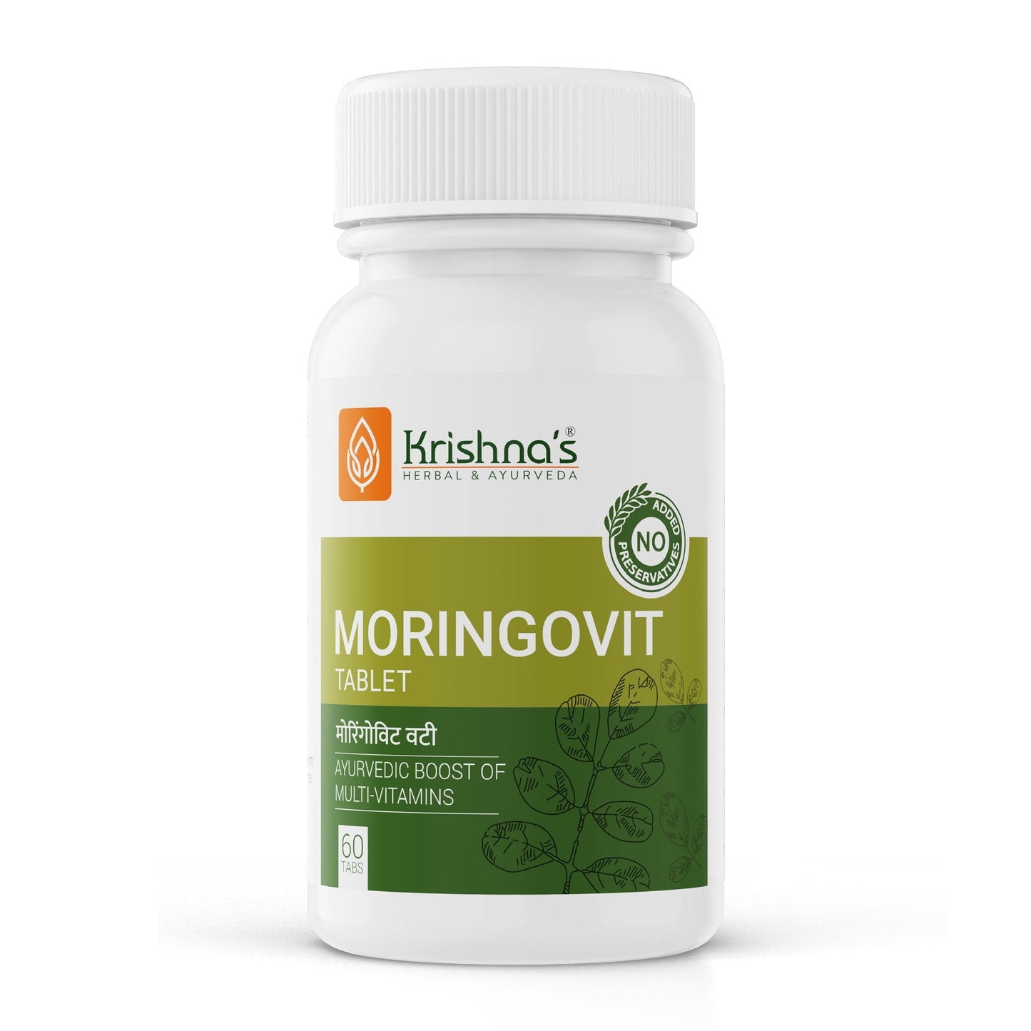 Krishna'S Herbal & Ayurveda Moringovit Tablets | Swadesiicart