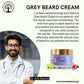 Ivory Natural Greys Beard Cream Restores Your Beard's Natural Color | Swadesiicart