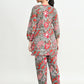 Joban Fashion Beautiful Maroon & Green Cotton Cod Set - Swadesiicart
