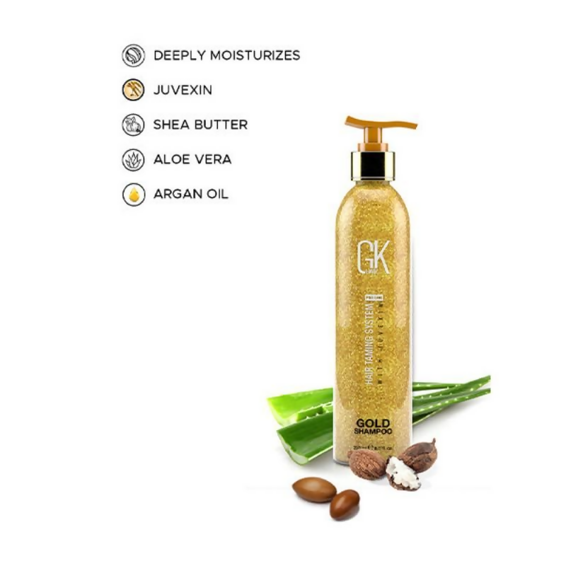 GK Hair Gold Shampoo for Luminous Hair | Swadesiicart