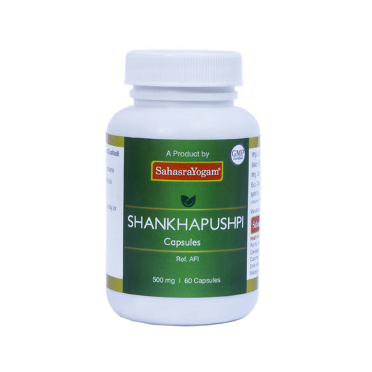Sahasrayogam Sankhapushpi Capsules | Swadesiicart