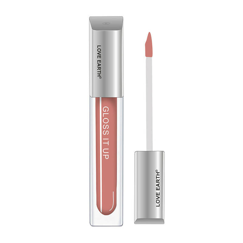 Love Earth Lip Gloss - Angel Kisses (Peach) - Love Earth