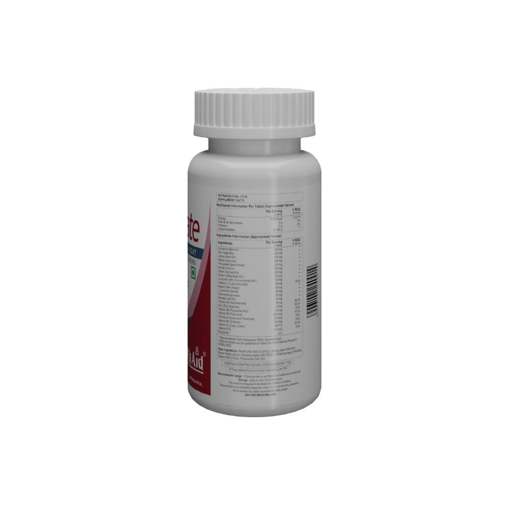 HealthAid GlucoBate Tablets - Swadesiicart