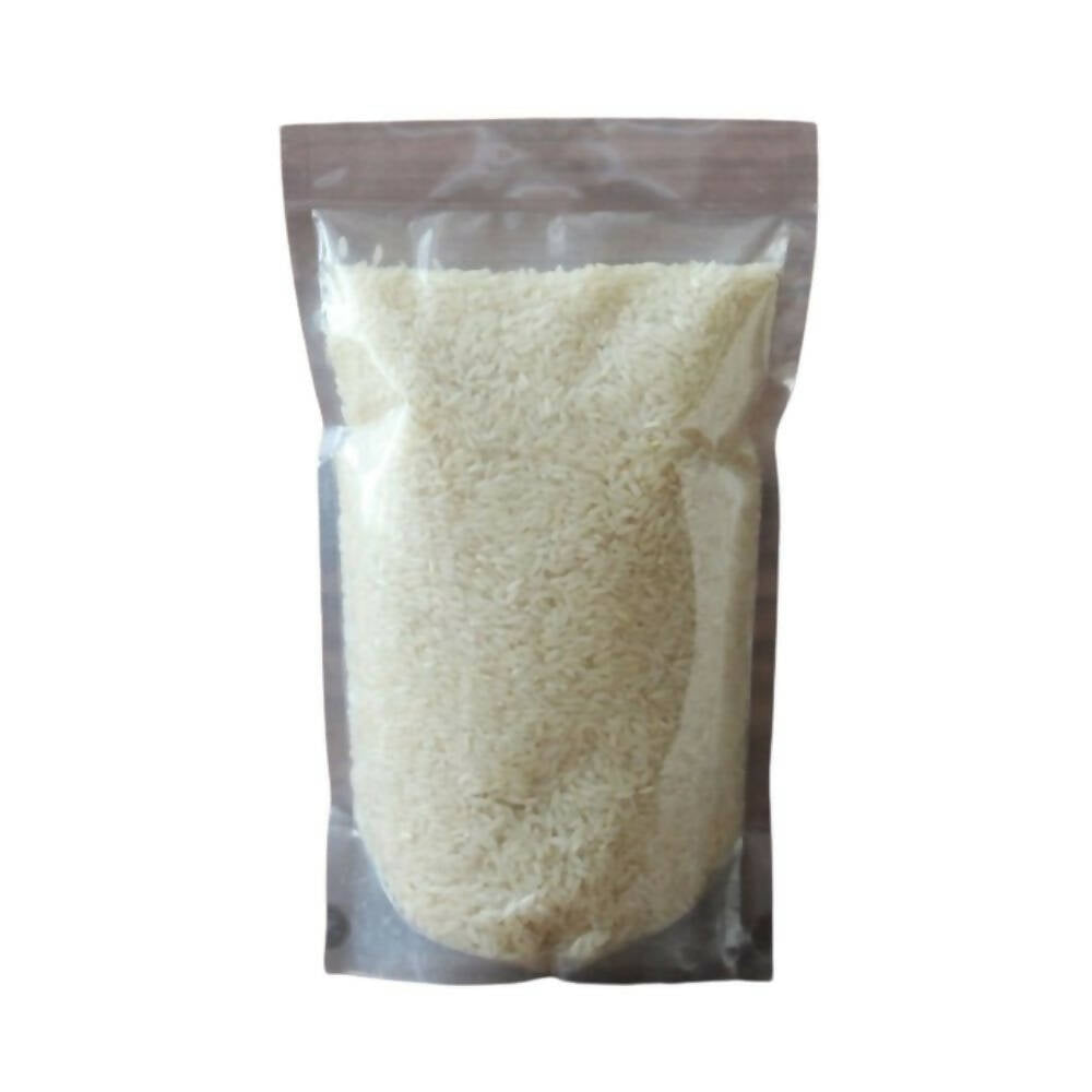 Satjeevan Organic Kolum White Rice - Swadesiicart