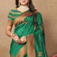 Vedant Vastram Green Color Banarasi Silk Saree - Green | Swadesiicart
