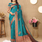 Vedant Vastram See Green Color Banarasi Silk Saree - See Green | Swadesiicart