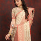 Vedant Vastram Beige Color Banarasi Silk Saree - Beige | Swadesiicart