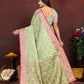 Vedant Vastram Pista Color Banarasi Silk Saree - Pista | Swadesiicart