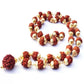Mominos Fashion Joharkamal Gold-Polished Statement Rudraksha Mala Long Necklace (Golden) | Swadesiicart