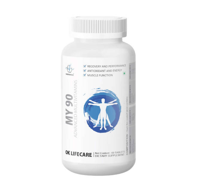 Ok Life Care My 90 Advanced Multivitamins Capsules | Swadesiicart