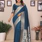 Vedant Vastram Soft Litchi Silk Banarasi Silk Saree - Morpich | Swadesiicart