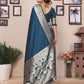 Vedant Vastram Soft Litchi Silk Banarasi Silk Saree - Morpich | Swadesiicart