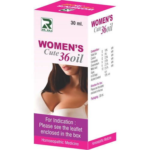 Dr. Raj Homeopathy Womens Cute 36 Oil | Swadesiicart