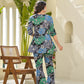 Yufta Multi Cotton Ethnic Motifs Print Co-Ord Set - Swadesiicart
