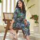 Yufta Multi Cotton Ethnic Motifs Print Co-Ord Set - Swadesiicart