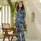 Yufta Multi Cotton Ethnic Motifs Print Co-Ord Set - Swadesiicart