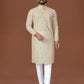 Anaita Multi Lucknowi Silk Straight Kurta