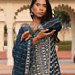 Jyoti Fashion Women's Morpeach Georgette Embroidered Designer Kurta Set | Swadesiicart