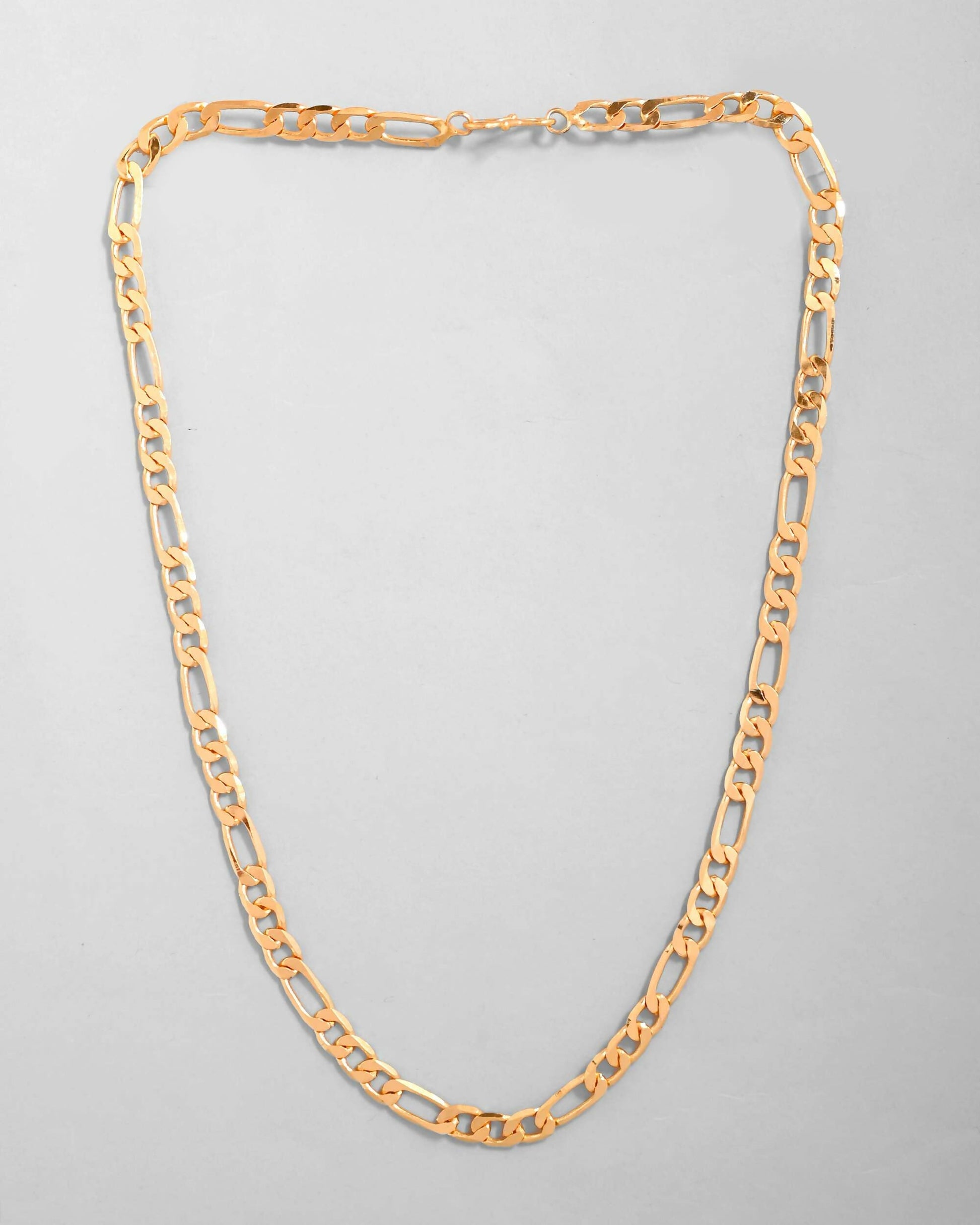VOJ Gold-Polished Designer Chain For Men | Swadesiicart