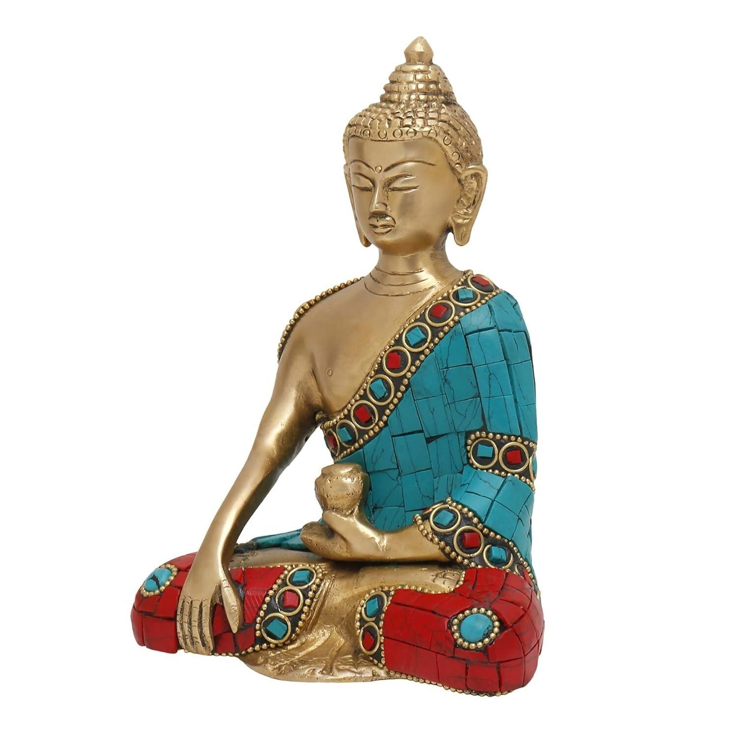 Pick End Now Brass Gautam Buddha Idol - Swadesiicart