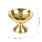 Spillbox Gold-Toned Brass Small Diya Round Pooja Essential | Swadesiicart