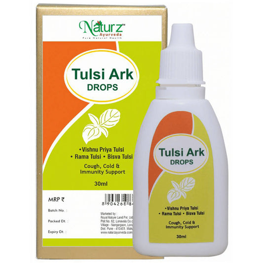 Naturz Ayurveda Tulsi Ark Drops | Swadesiicart