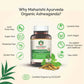 Maharishi Ayurveda Ashwagandha Organic Tablets - Swadesiicart