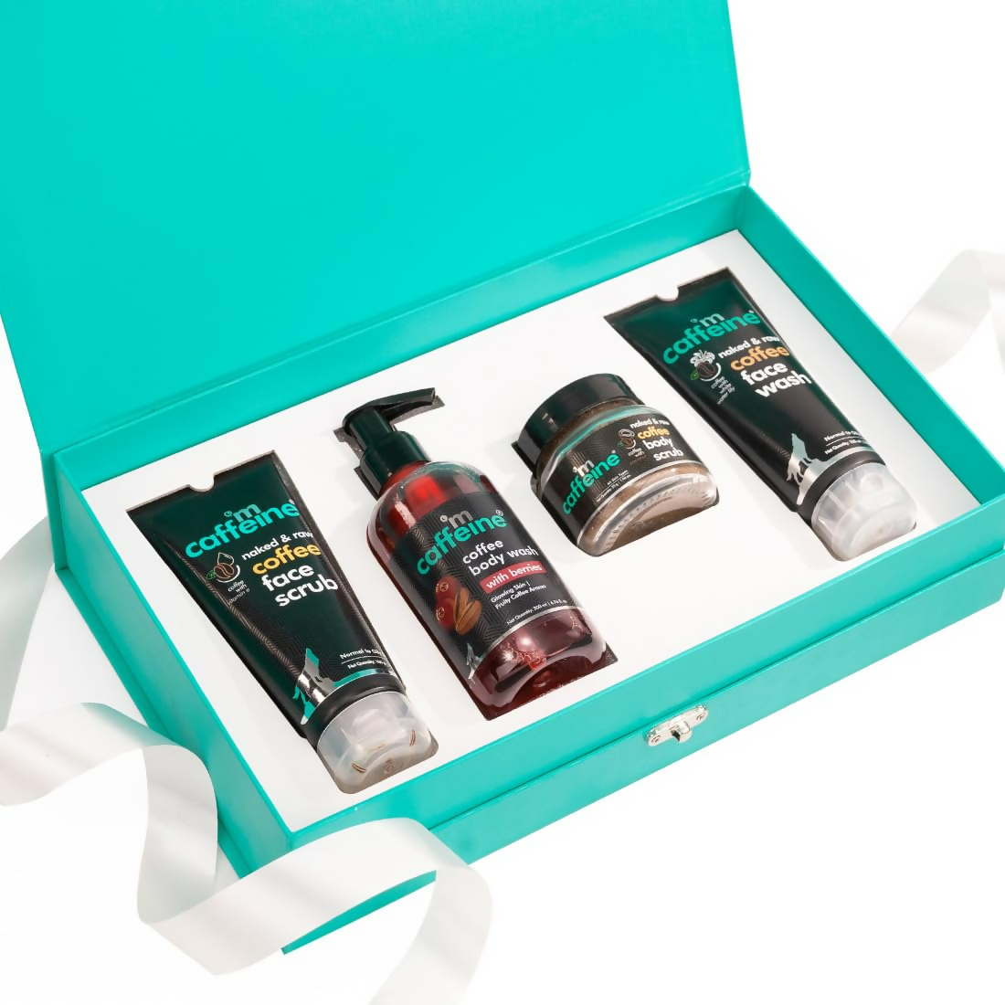 mCaffeine Shower Temptations Gift Set For Women & Men - Swadesiicart