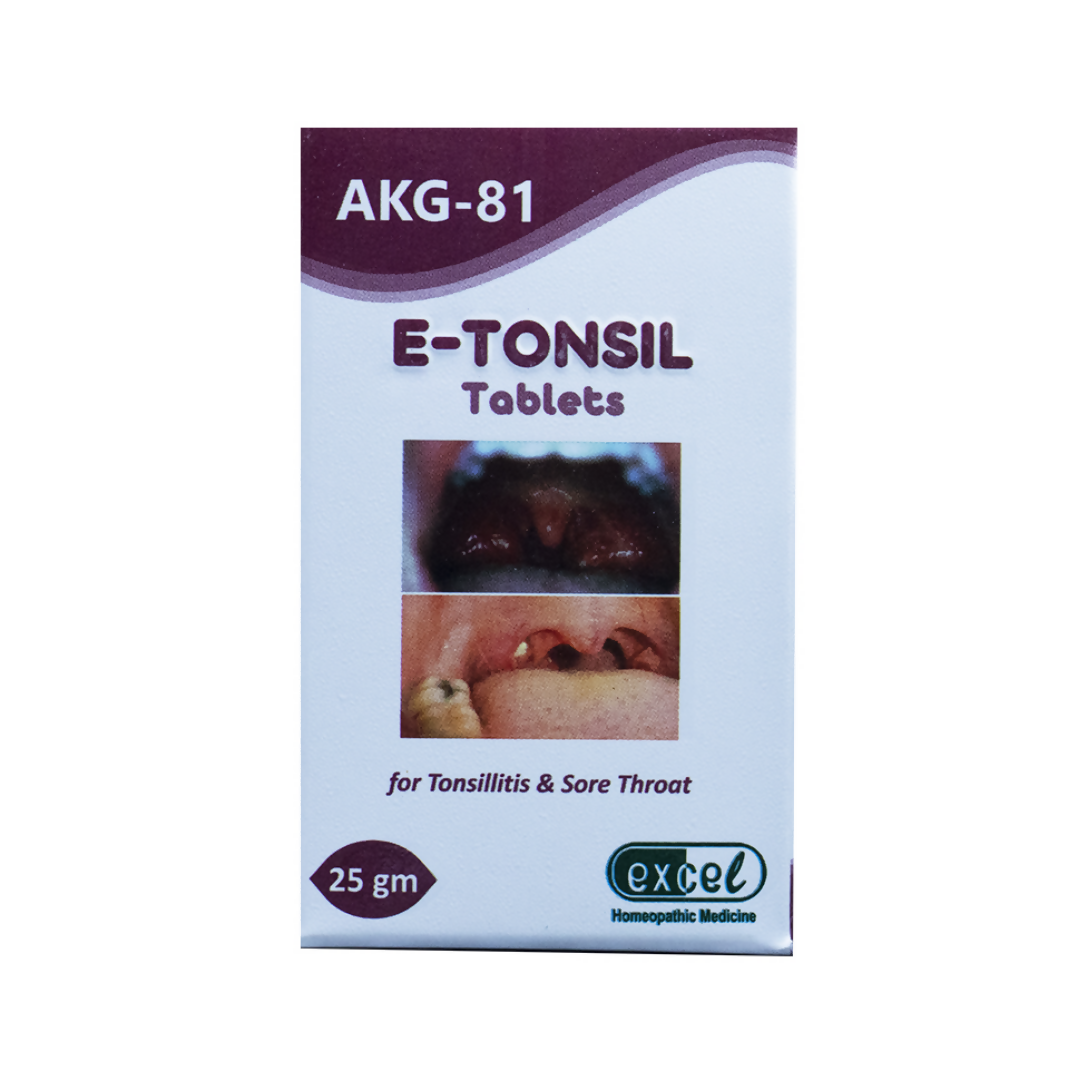 Excel Pharma E-Tonsil Tablets - Swadesiicart