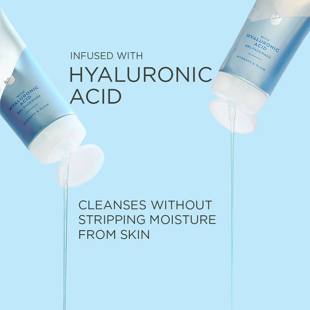 Ponds Hydra Light Hyaluronic Acid Hydrating Gel Face Wash - Swadesiicart