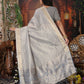 Shree Shyam Fashion Organza Gray Saree