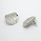 NVR Women's Set of 2 Gold & Silver Brass-Plated Artificial Stones Studded Studs Earring - Swadesiicart