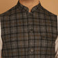 Even Apparels Pure Wool Nehru Jacket - Grey | Swadesiicart