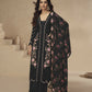 Anaita Black Chinon Readymade Suit with Embroidery Sequence Work