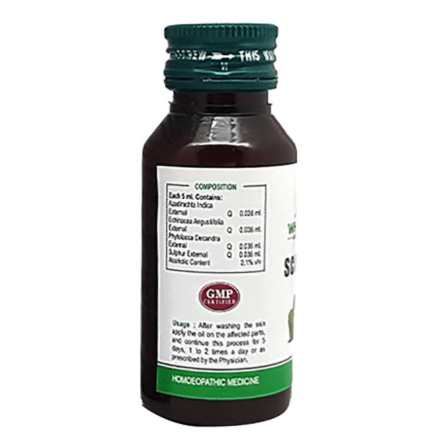 Wheezal Homeopathy Scaboil | Swadesiicart
