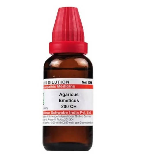 Dr. Willmar Schwabe India Agaricus Emeticus Dilution | Swadesiicart
