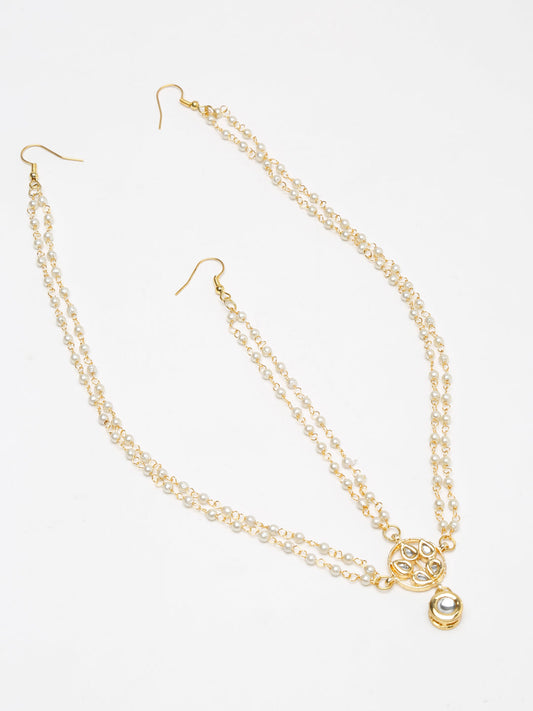 Kundan Matha Patti - Ruby Raang | Swadesiicart