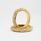 Pearl Embellished Bange Set Of 2 - Ruby Raang - Swadesiicart