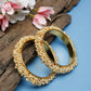 Pearl Embellished Bange Set Of 2 - Ruby Raang - Swadesiicart