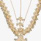Gold-Polished White Kundan-Studded Beaded Maharani Matha Patti - Ruby Raang | Swadesiicart