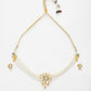 Kundan Choker With Pearls, Earrings - Ruby Raang | Swadesiicart