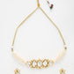 Kundan Choker With Earrings - Ruby Raang | Swadesiicart
