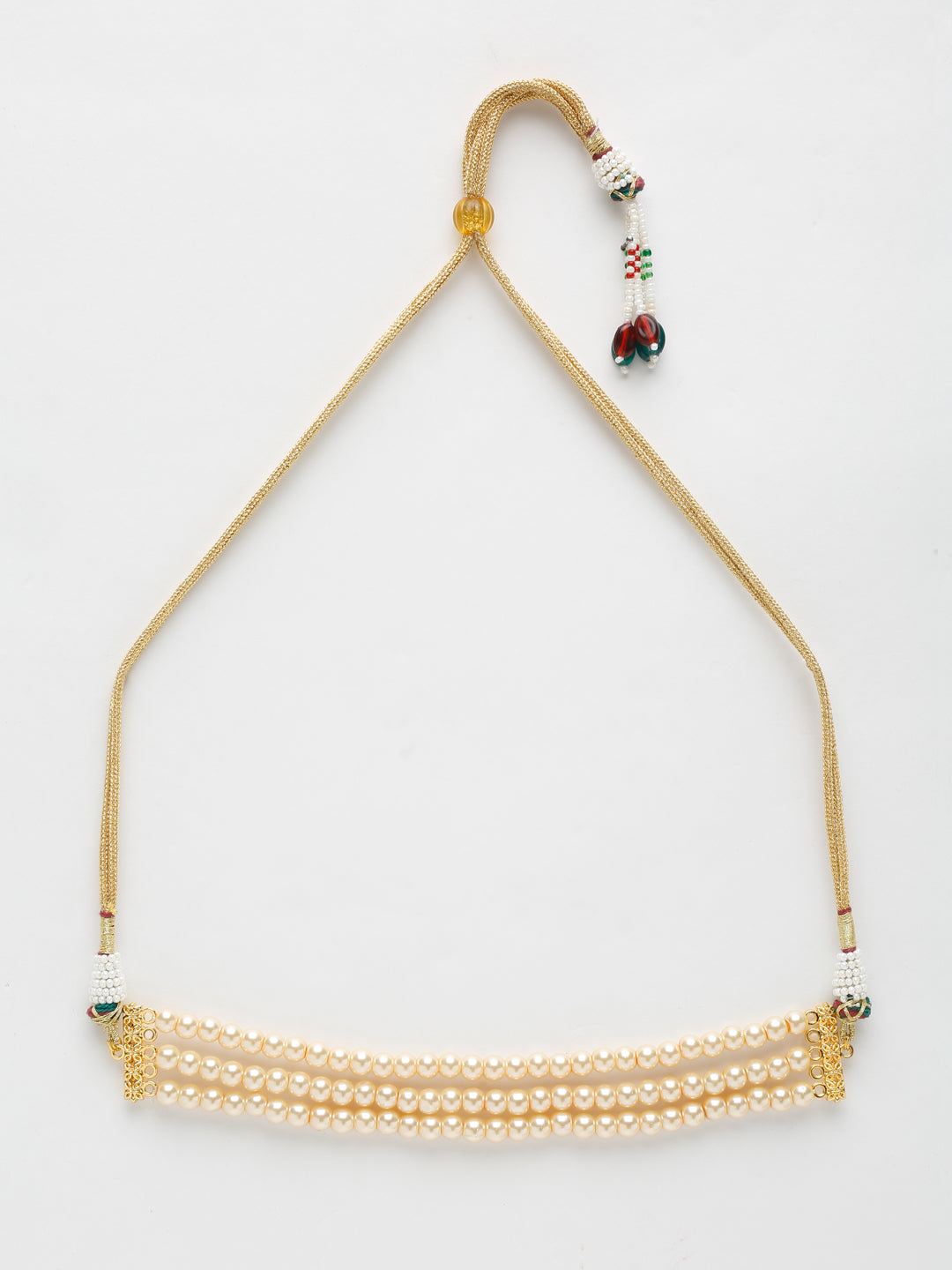 Pearl Choker - Ruby Raang | Swadesiicart
