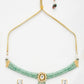 Kundan Choker With Studs - Ruby Raang | Swadesiicart