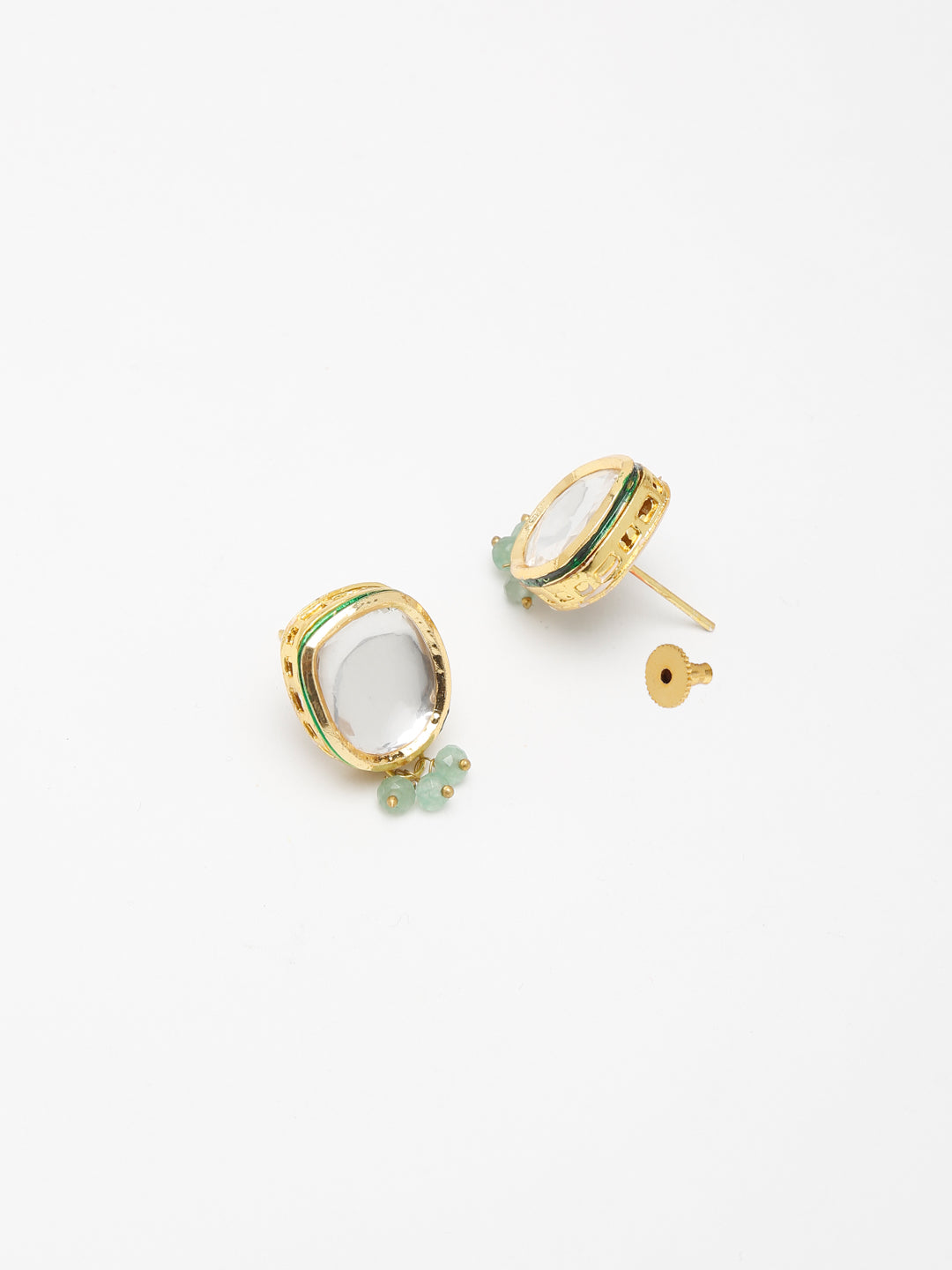 Kundan Choker With Studs - Ruby Raang | Swadesiicart