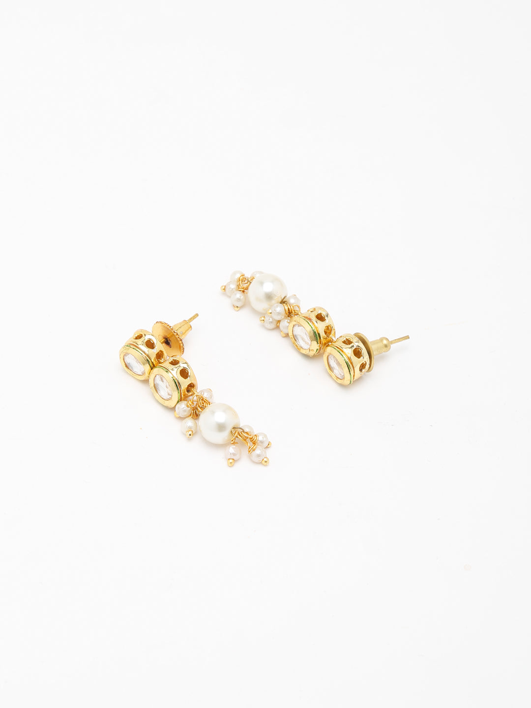 Kundan Choker With Earrings - Ruby Raang | Swadesiicart