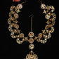 Women's Gold Kundan Maharani Matha Patti - Ruby Raang | Swadesiicart
