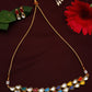 Multioloured Kundan Studded Choker Jewellery Set - Ruby Raang | Swadesiicart