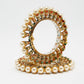 Multi Embellished Bangle Set Of 2 - Ruby Raang - Swadesiicart